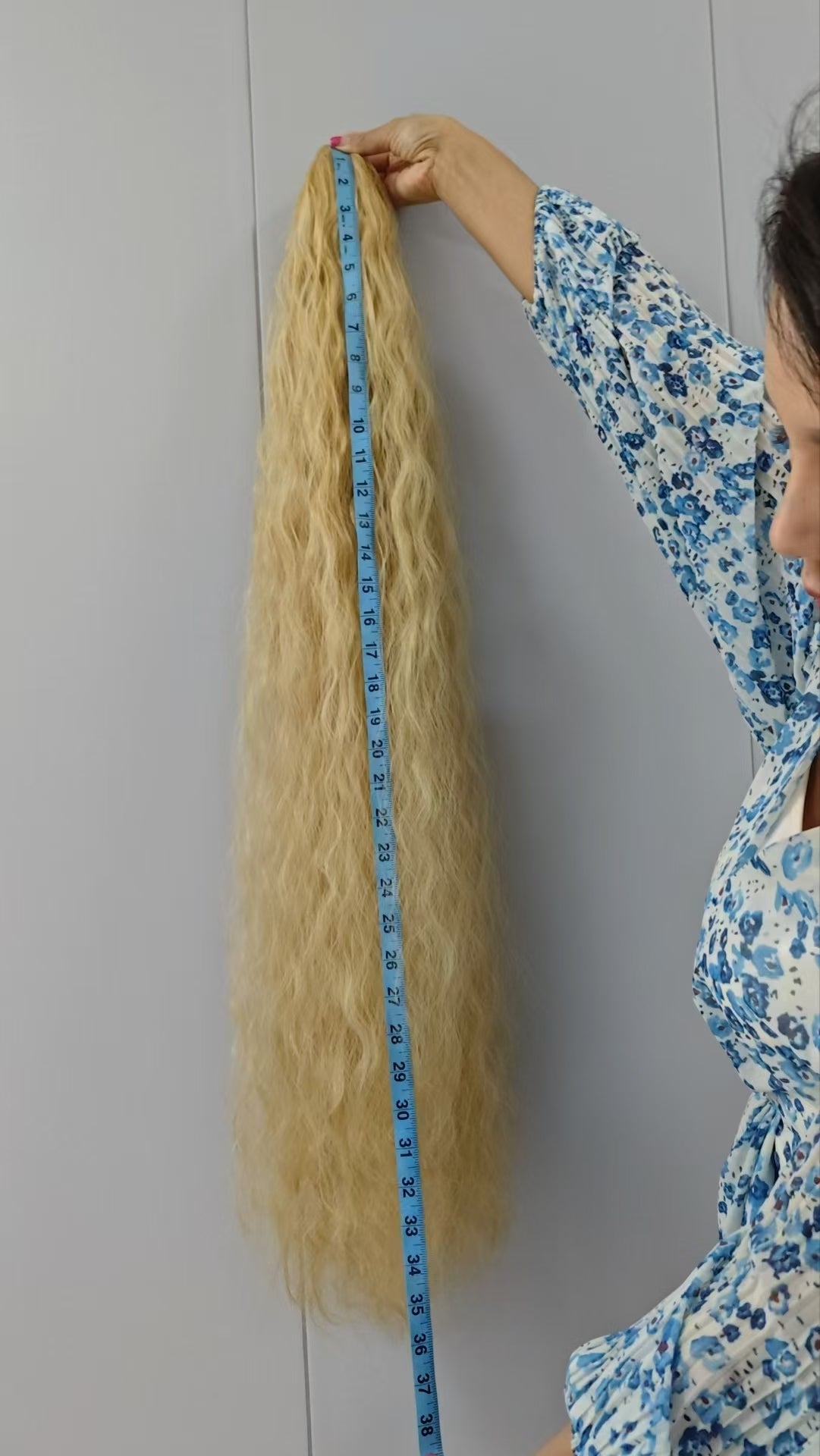 Long Black Afro Thick Wavy Drawstring Ponytail Hair Extension