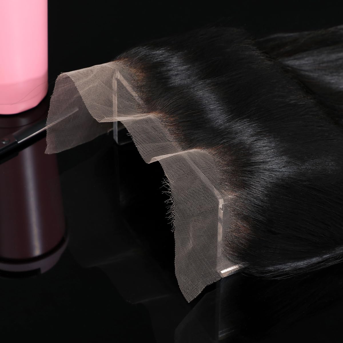 13×6 Swiss HD Lace Closure – Virgin Straight Human Hair