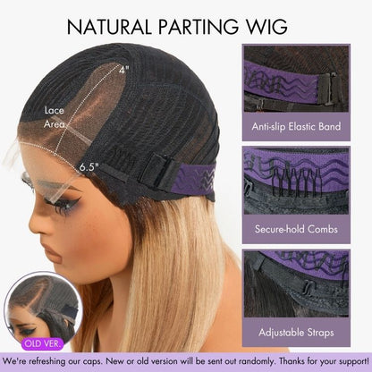 Curly 4×4 Closure Glueless Lace Wig – 100% Human Hair