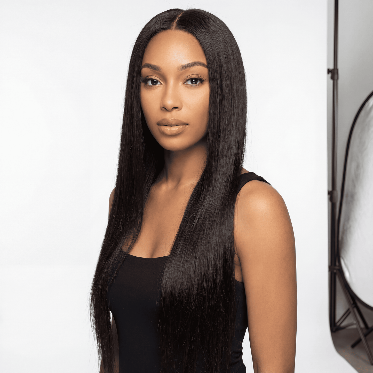 13×6 HD Lace Closure Straight Virgin Human Hair – Pre-Bleached Knots