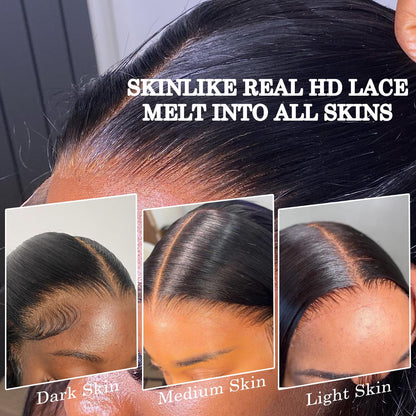 5×5 Swiss HD Lace Closure – Virgin Straight Human Hair