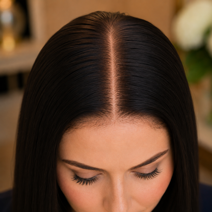5×5 HD Lace Closure Straight Virgin Human Hair – Pre-Plucked
