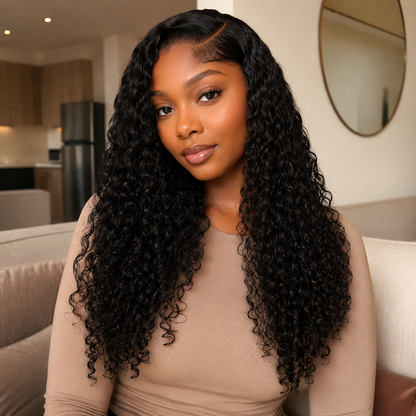 Brazilian Water Wave Human Hair Bundle – 100% Unprocessed Virgin Hair Extension 20 Inch