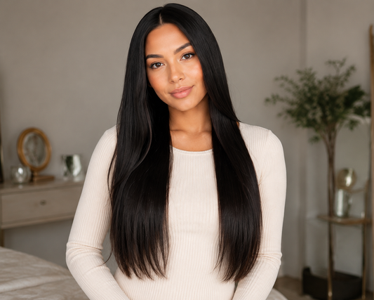 Brazilian Bone Straight Human Hair Bundle – 100% Virgin Hair 20 Inch
