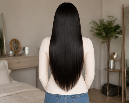 Brazilian Bone Straight Human Hair Bundle – 100% Virgin Hair 20 Inch