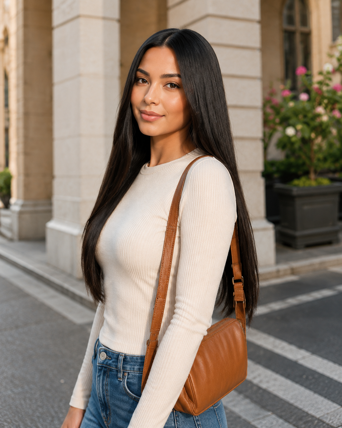 Brazilian Bone Straight Human Hair Bundle – 100% Virgin Hair 20 Inch