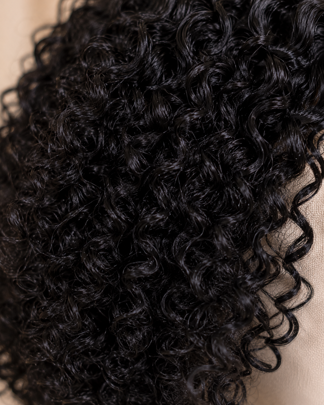 Curly 4×4 Lace Closure Glueless Human Hair Wig