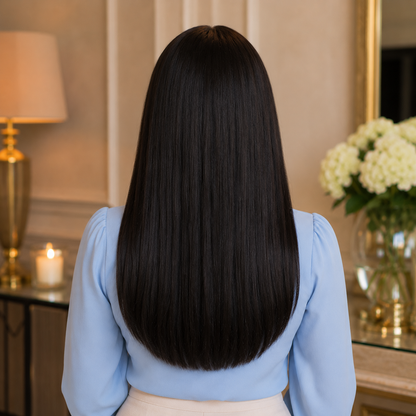 13×6 HD Lace Closure Straight Virgin Human Hair – Pre-Bleached Knots