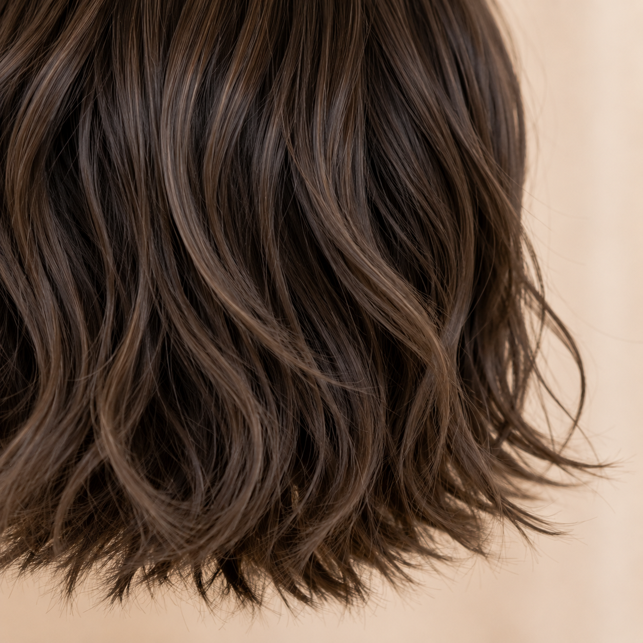 Short Bob Synthetic Wig with Bangs – Heat-Resistant Fiber