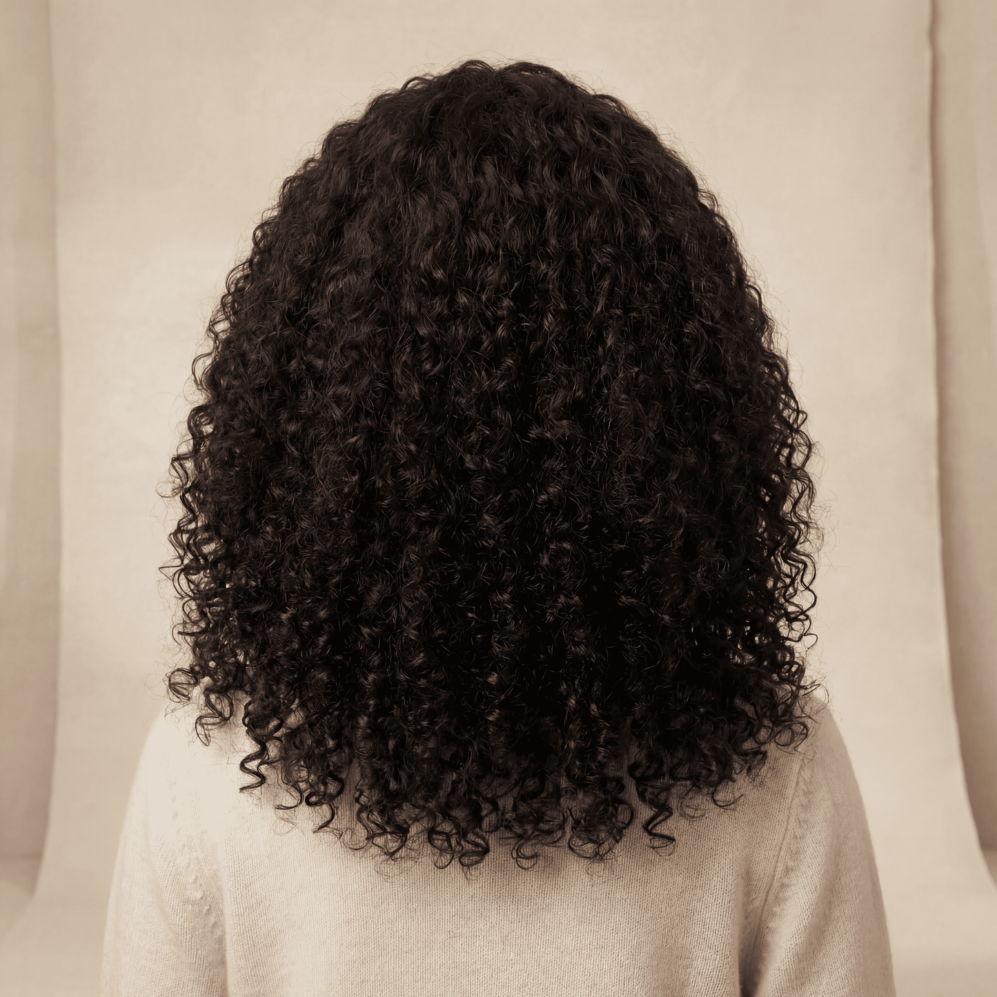 5×5 Glueless Jerry Curl Wig – 100% Human Hair