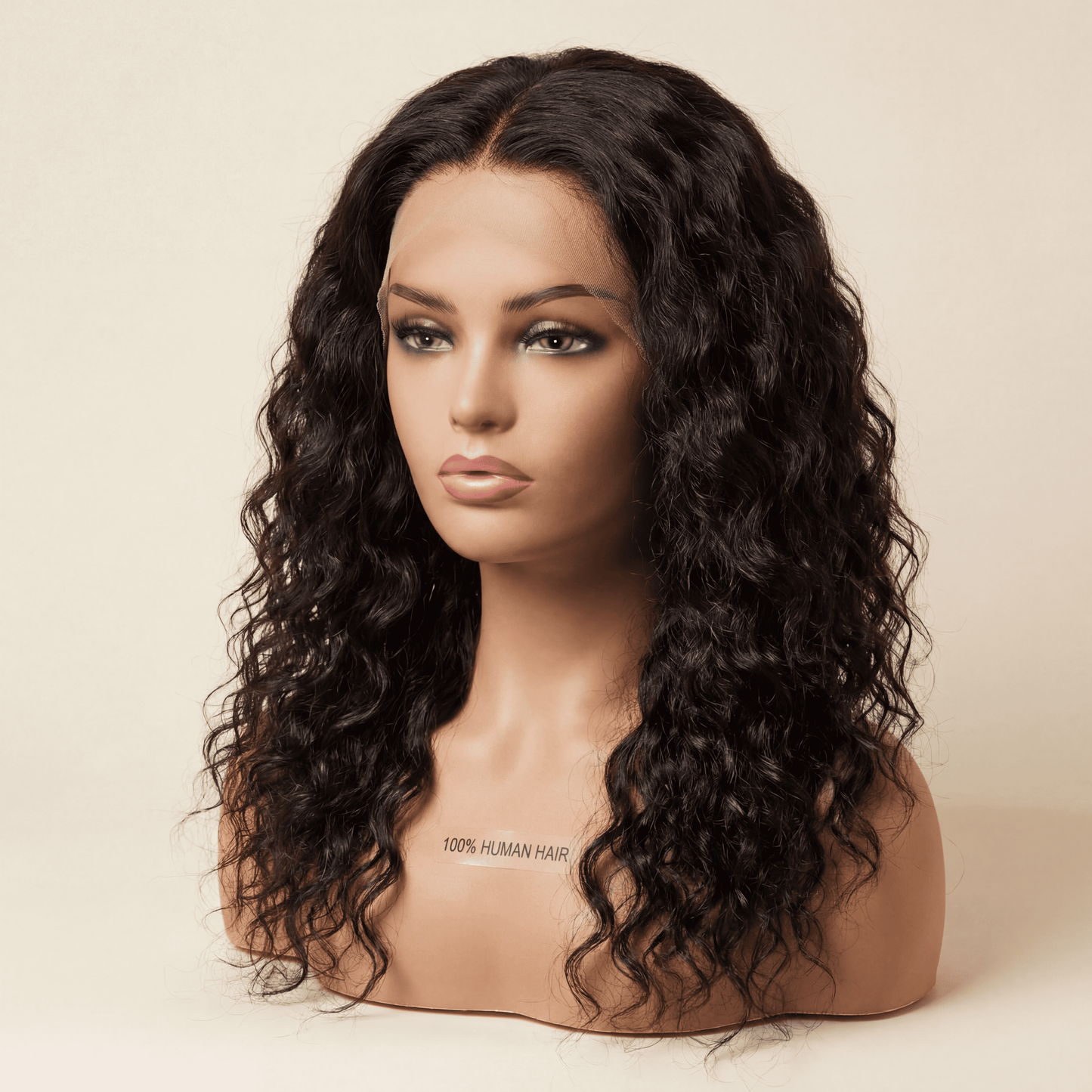 5×5 Glueless Water Wave Wig – 100% Human Hair