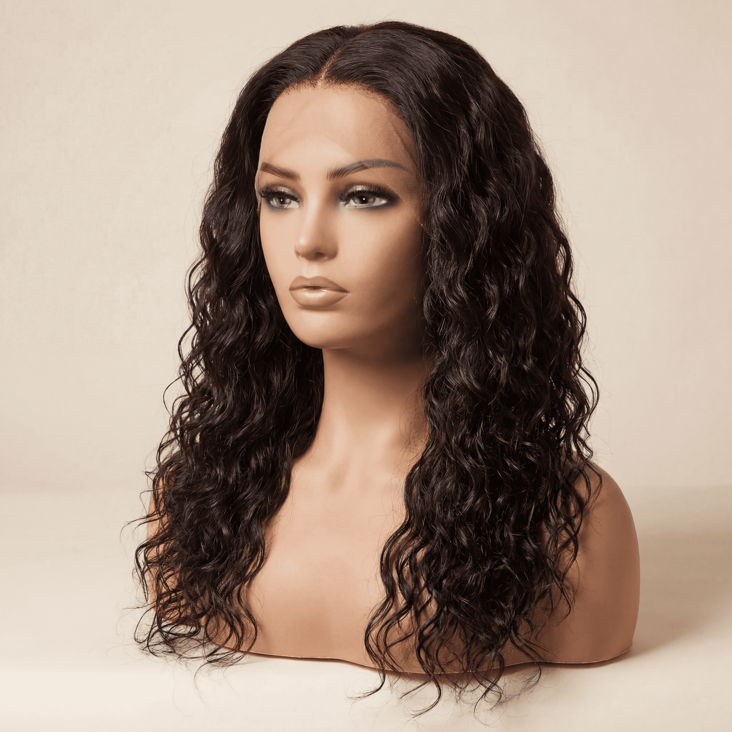 4×4 HD Lace Water Wave Glueless Go Wig –  100% Human Hair