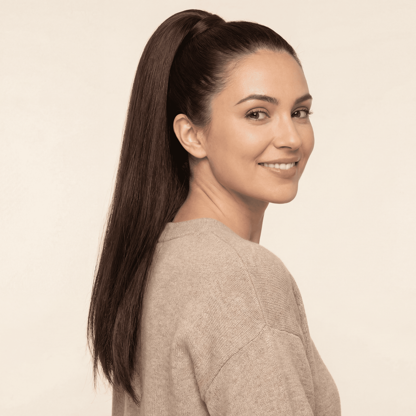 Long Straight Ponytail Hair Extension for Women – Synthetic Wrap Style