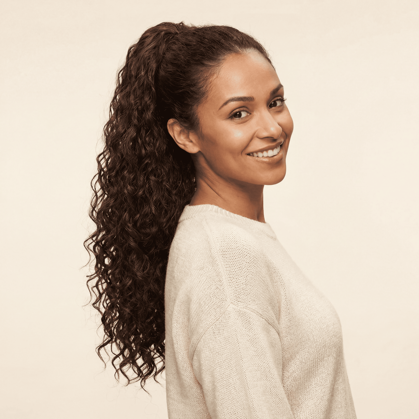 Curly Cord Ponytail Hair Extensions – Synthetic Long High‑Temperature Fiber