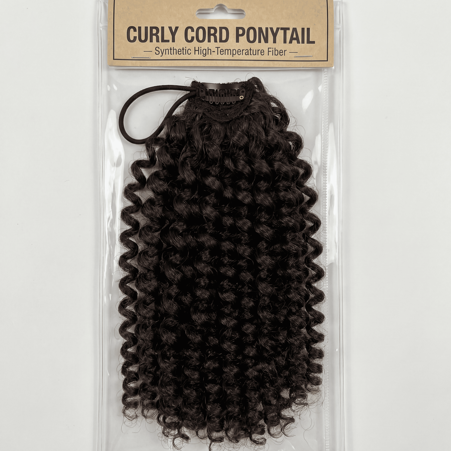 Curly Cord Ponytail Hair Extensions – Synthetic Long High‑Temperature Fiber