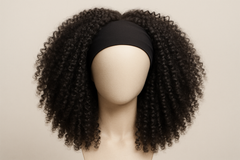 Synthetics Headband Wig - Kinky Curly